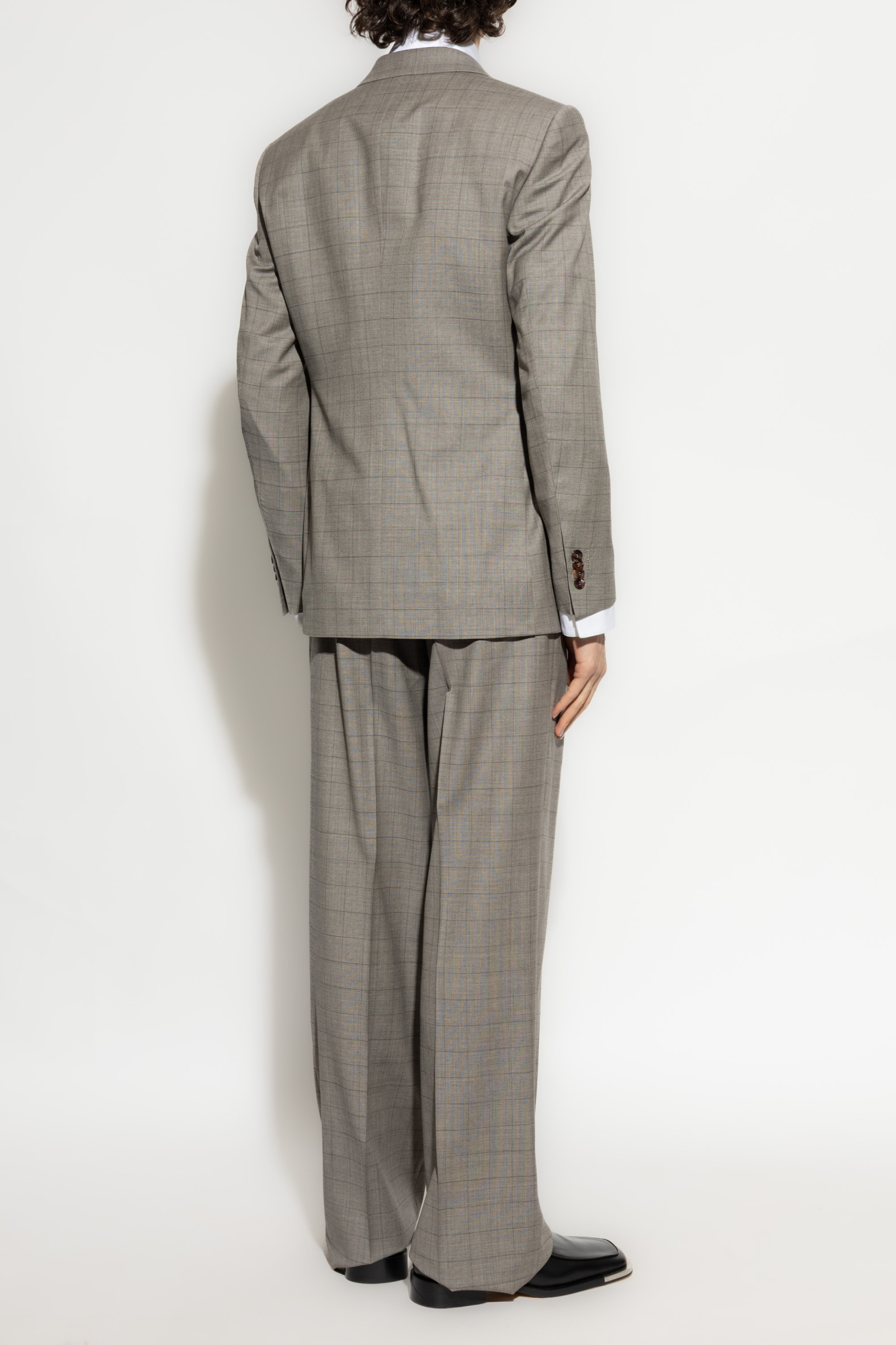 Grey Plaid pattern suit Giorgio Armani - Vitkac AS